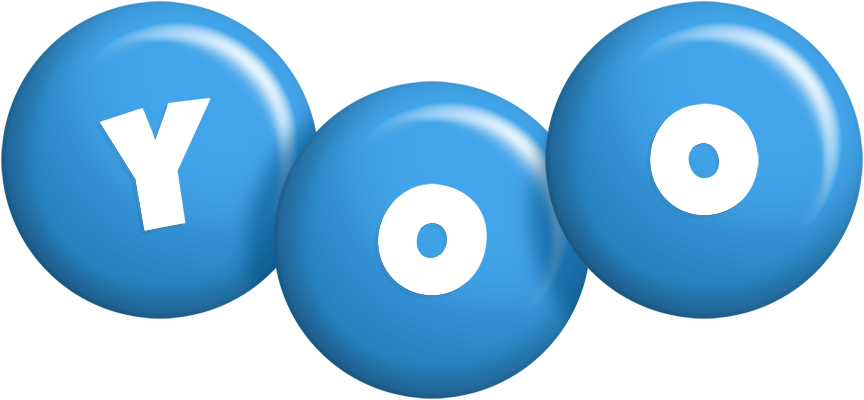 Yoo candy-blue logo