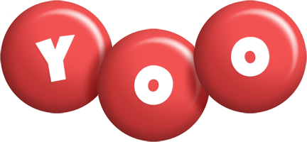 Yoo candy-red logo