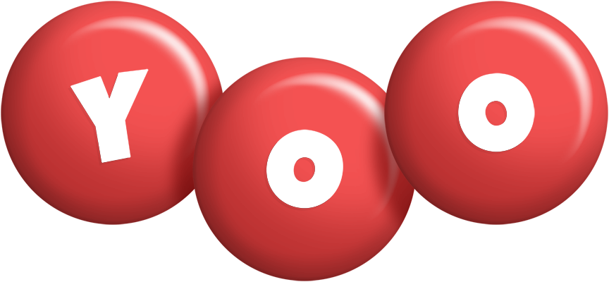 Yoo candy-red logo