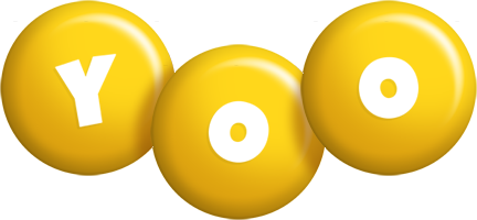 Yoo candy-yellow logo