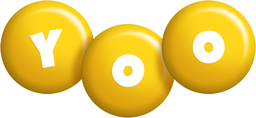 Yoo candy-yellow logo