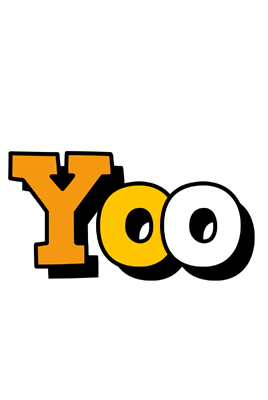 Yoo cartoon logo