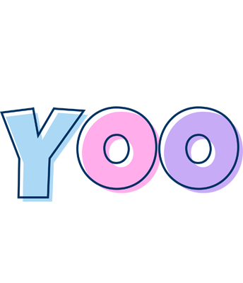 Yoo pastel logo
