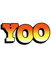 Yoo sunset logo