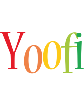 Yoofi birthday logo