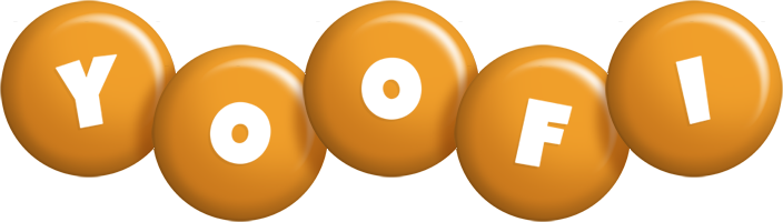 Yoofi candy-orange logo