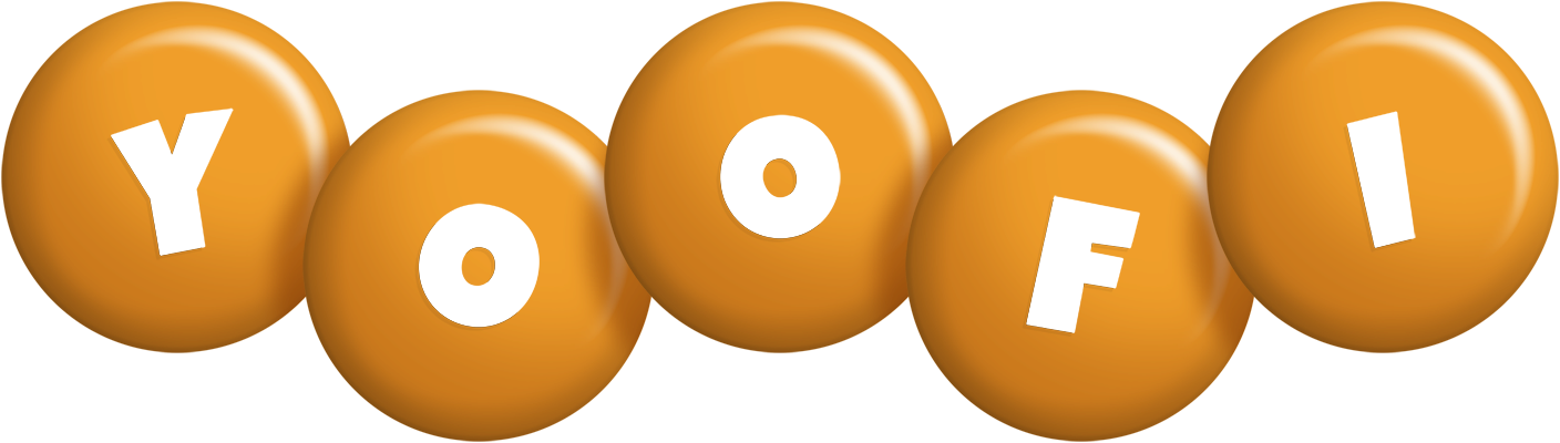Yoofi candy-orange logo