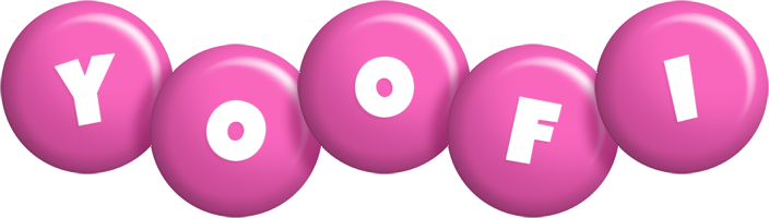 Yoofi candy-pink logo