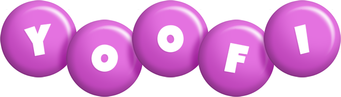 Yoofi candy-purple logo