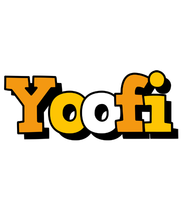 Yoofi cartoon logo