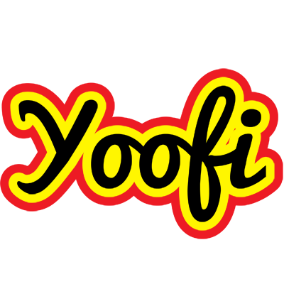 Yoofi flaming logo
