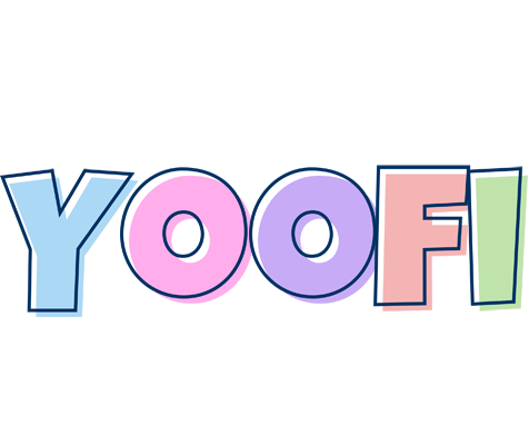 Yoofi pastel logo