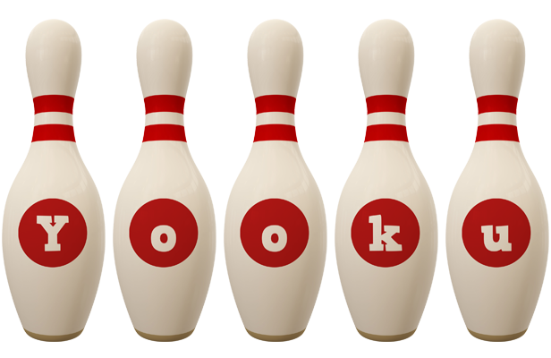 Yooku bowling-pin logo