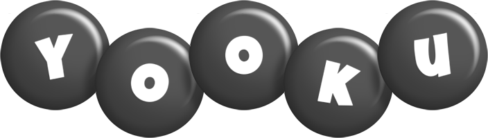 Yooku candy-black logo