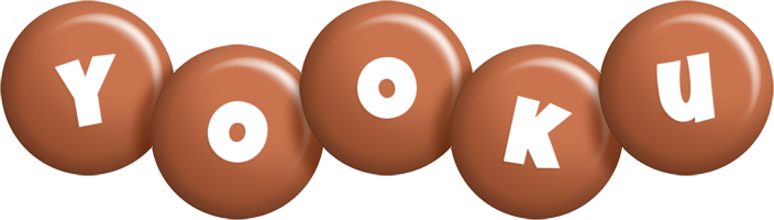 Yooku candy-brown logo