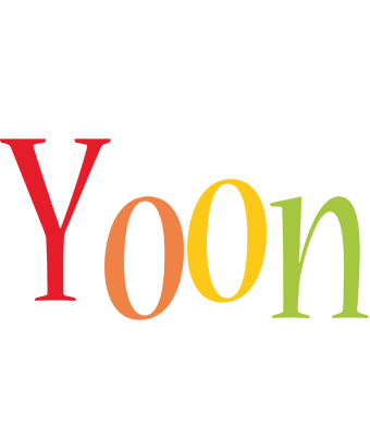 Yoon birthday logo