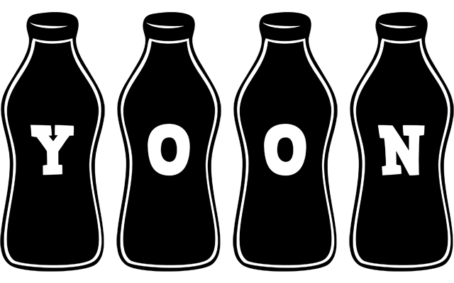 Yoon bottle logo