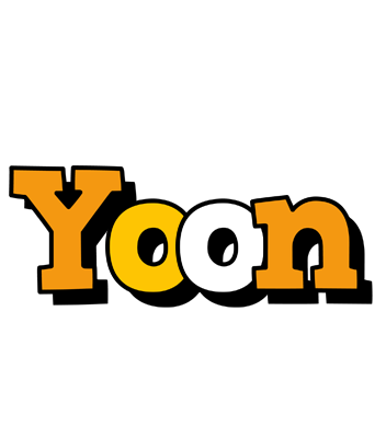 Yoon cartoon logo