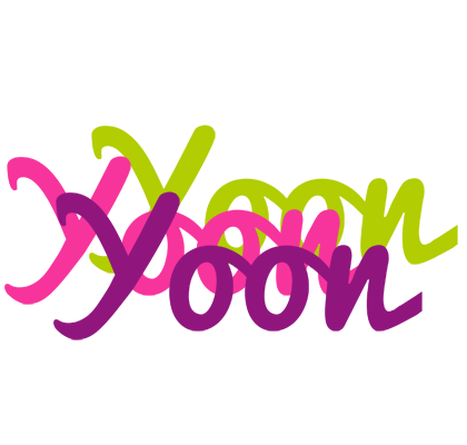 Yoon flowers logo