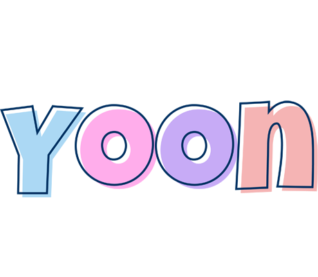 Yoon pastel logo