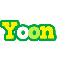 Yoon soccer logo