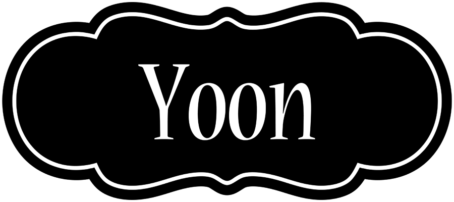 Yoon welcome logo