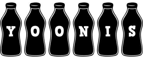 Yoonis bottle logo