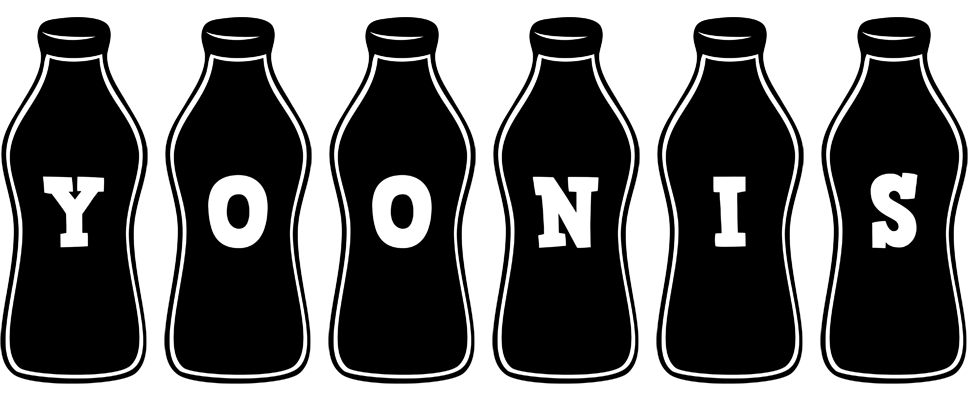 Yoonis bottle logo