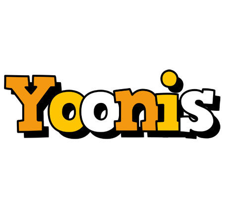Yoonis cartoon logo
