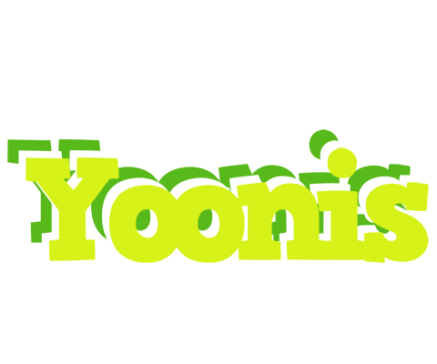 Yoonis citrus logo