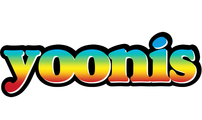 Yoonis color logo