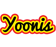 Yoonis flaming logo