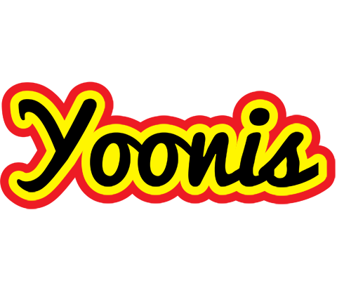 Yoonis flaming logo