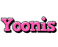 Yoonis girlish logo