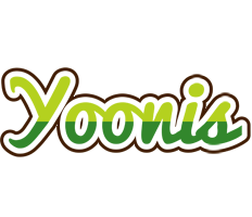 Yoonis golfing logo