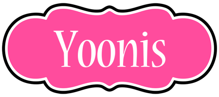 Yoonis invitation logo