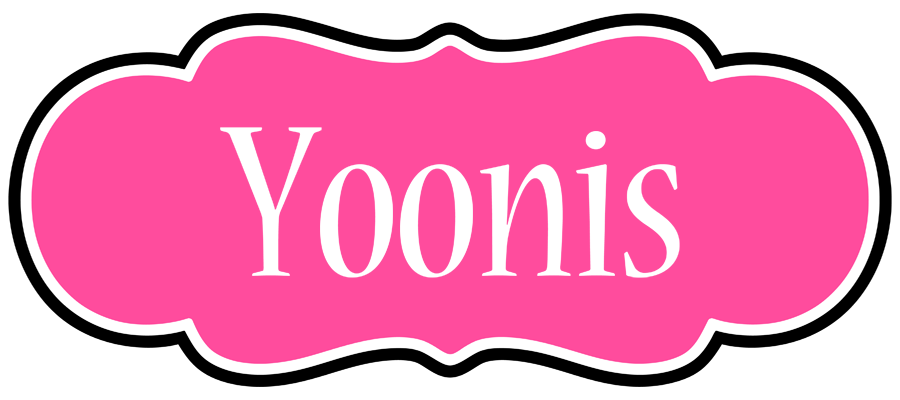 Yoonis invitation logo