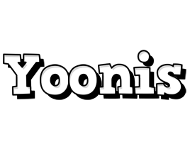 Yoonis snowing logo