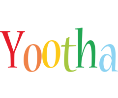 Yootha birthday logo