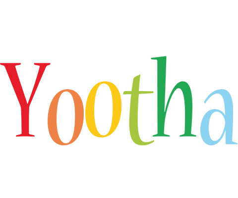 Yootha birthday logo