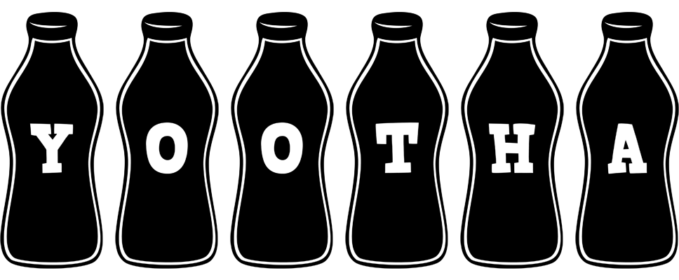 Yootha bottle logo