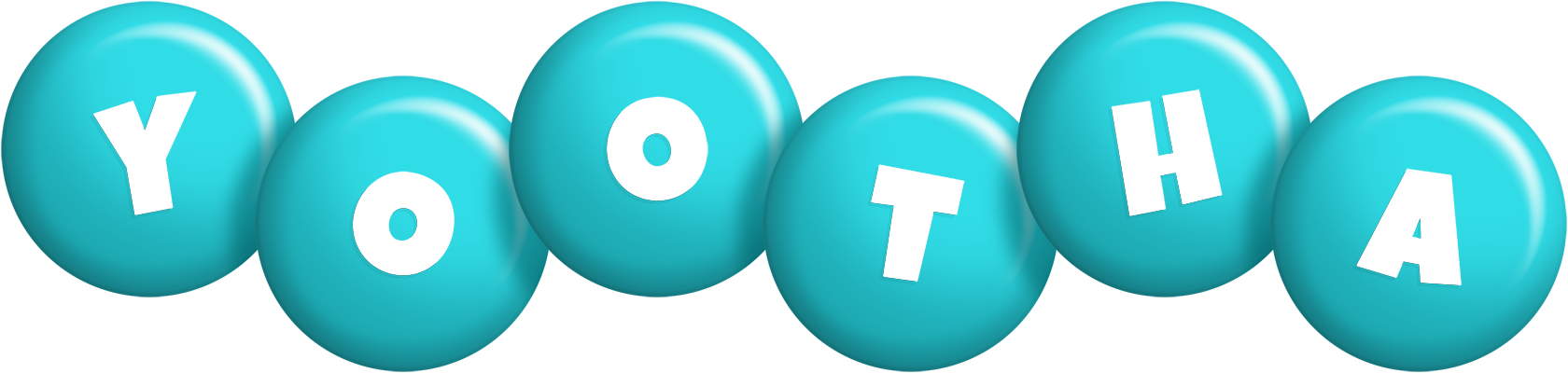 Yootha candy-azur logo
