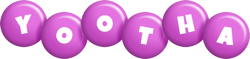 Yootha candy-purple logo