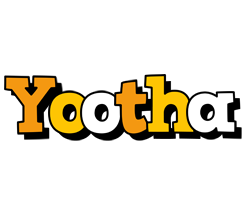 Yootha cartoon logo