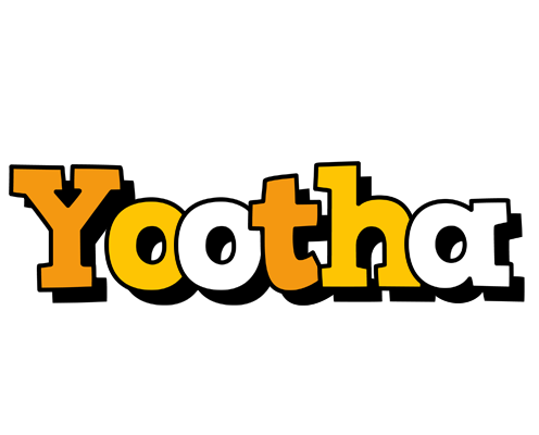 Yootha cartoon logo