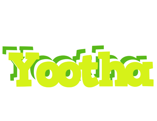 Yootha citrus logo