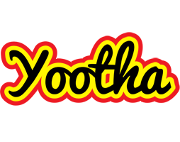 Yootha flaming logo