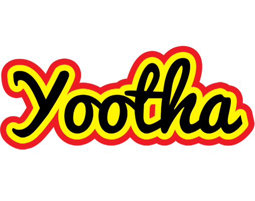 Yootha flaming logo