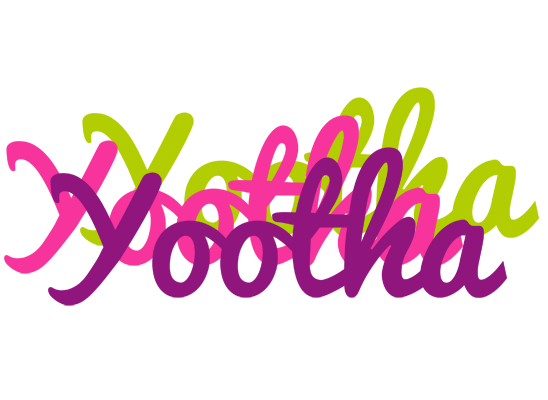 Yootha flowers logo