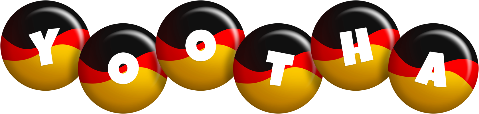 Yootha german logo